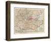 Plate 9. Map of England. Section IV-Encyclopaedia Britannica-Framed Art Print