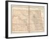 Plate 99. Map of North Dakota. United States-Encyclopaedia Britannica-Framed Art Print