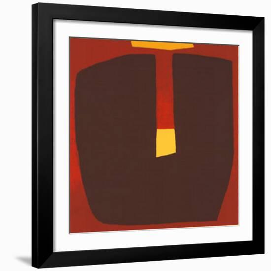 Plate, c.2004-Carl Abbott-Framed Serigraph