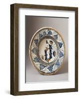 Plate, Ceramic, Faenza, Emilia-Romagna, Italy-null-Framed Giclee Print