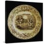 Plate Commemorating Battle of Aboukir in Summer of 1799-null-Stretched Canvas