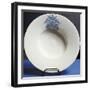 Plate Decorated with Coat of Arms, Ceramic, Castelli Manufacture, Abruzzo, Italy-null-Framed Giclee Print