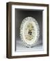 Plate Decorated with Coat of Arms, Ceramic-null-Framed Giclee Print