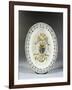 Plate Decorated with Coat of Arms, Ceramic-null-Framed Giclee Print