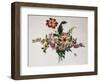 Plate Decorated with Nosegay, Ca 1780, Porcelain, Dottor Gioannetti Markings-null-Framed Giclee Print