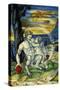 Plate Depicting Bacchus' Childhood-Giorgio Andreoli-Stretched Canvas