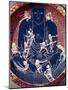Plate Depicting Buddha with Ten Skeletons (Detail)-null-Mounted Giclee Print