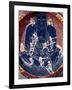 Plate Depicting Buddha with Ten Skeletons (Detail)-null-Framed Giclee Print