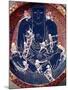 Plate Depicting Buddha with Ten Skeletons (Detail)-null-Mounted Giclee Print