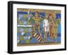 Plate Depicting Scene of Construction Work-null-Framed Giclee Print