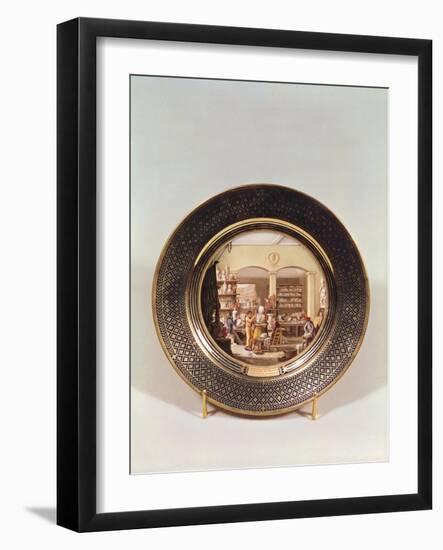 Plate Depicting the Sevres Workshop During the Directorship of Alexandre Brogniart-Jean-Charles Develly-Framed Giclee Print