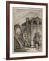Plate Five from Evenings in Rome, 1763-64-Hubert Robert-Framed Giclee Print