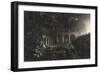 Plate from 'Illustrations to the Bible': Belshazzar's Feast-John Martin-Framed Giclee Print