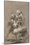 Plate from Los Caprichos, 1797-1798-Francisco de Goya-Mounted Giclee Print