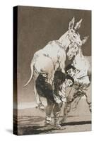 Plate from Los Caprichos, 1797-1798-Francisco de Goya-Stretched Canvas