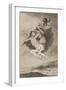 Plate from Los Caprichos, 1797-1798-Francisco de Goya-Framed Giclee Print