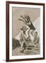 Plate from Los Caprichos, 1797-1798-Francisco de Goya-Framed Giclee Print