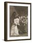 Plate from Los Caprichos, 1797-1798-Francisco de Goya-Framed Giclee Print