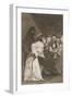 Plate from Los Caprichos, 1797-1798-Francisco de Goya-Framed Giclee Print