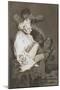 Plate from Los Caprichos, 1797-1798-Francisco de Goya-Mounted Giclee Print