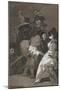 Plate from Los Caprichos, 1797-1798-Francisco de Goya-Mounted Giclee Print