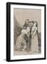 Plate from Los Caprichos, 1797-1798-Francisco de Goya-Framed Giclee Print