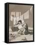 Plate from Los Caprichos, 1797-1798-Francisco de Goya-Framed Stretched Canvas