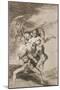 Plate from Los Caprichos, 1797-1798-Francisco de Goya-Mounted Giclee Print