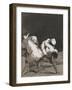 Plate from Los Caprichos, 1797-1798-Francisco de Goya-Framed Giclee Print