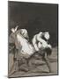 Plate from Los Caprichos, 1797-1798-Francisco de Goya-Mounted Giclee Print