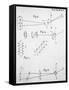 Plate from Opticks, by Isaac Newton, Showing the Splitting of Light Through Prisms, 1704-null-Framed Stretched Canvas