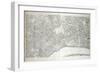 Plate from 'Plan of the Cities of London and Westminster the Borough of Southwark-Richard Horwood-Framed Giclee Print