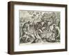 Plate from the Series Venationes Ferarum, Avium, Piscium, Fiandre-Jan van der Straet-Framed Giclee Print