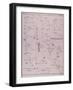 Plate I, Illustrating Law II from Volume I of "The Mathematical Principles of Natural Philosophy"-null-Framed Giclee Print