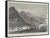 Plate-Laying on the Bolan Pass Railway-null-Framed Stretched Canvas