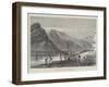 Plate-Laying on the Bolan Pass Railway-null-Framed Giclee Print