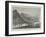 Plate-Laying on the Bolan Pass Railway-null-Framed Giclee Print