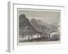 Plate-Laying on the Bolan Pass Railway-null-Framed Giclee Print