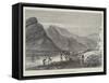 Plate-Laying on the Bolan Pass Railway-null-Framed Stretched Canvas