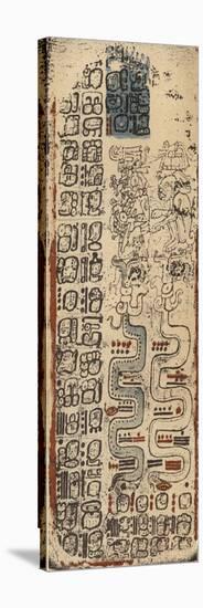 Plate Lxi of the Dresden Codex-null-Stretched Canvas