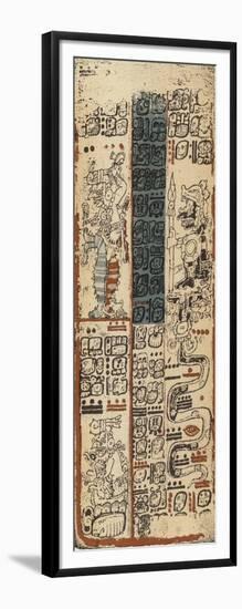 Plate LXIX of the Dresden Codex-null-Framed Giclee Print