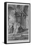 Plate LXV Architectural Capriccio of a Monumental Group of Columns Supporting Two Arches of a…-Giovanni Battista Piranesi-Framed Stretched Canvas