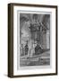 Plate LXV Architectural Capriccio of a Monumental Group of Columns Supporting Two Arches of a…-Giovanni Battista Piranesi-Framed Giclee Print