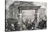 Plate LXXIII-IV Capriccio of Architectural Ruins and Antiquities, Illustration for Chapter…-Giovanni Battista Piranesi-Stretched Canvas