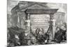 Plate LXXIII-IV Capriccio of Architectural Ruins and Antiquities, Illustration for Chapter…-Giovanni Battista Piranesi-Mounted Giclee Print