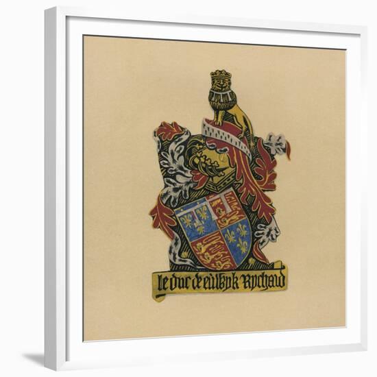 Plate LXXXIII - Sir Richard Plantagenet, Duke of York, K.G. 1475-1483, 1872-null-Framed Giclee Print