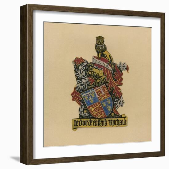 Plate LXXXIII - Sir Richard Plantagenet, Duke of York, K.G. 1475-1483, 1872-null-Framed Giclee Print