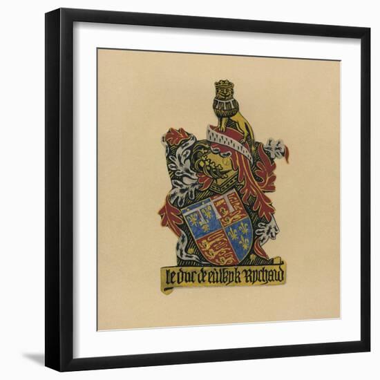 Plate LXXXIII - Sir Richard Plantagenet, Duke of York, K.G. 1475-1483, 1872-null-Framed Giclee Print