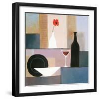 Plate Matrix II-TC Chiu-Framed Art Print