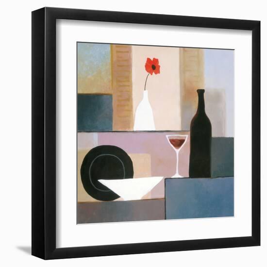 Plate Matrix II-TC Chiu-Framed Art Print